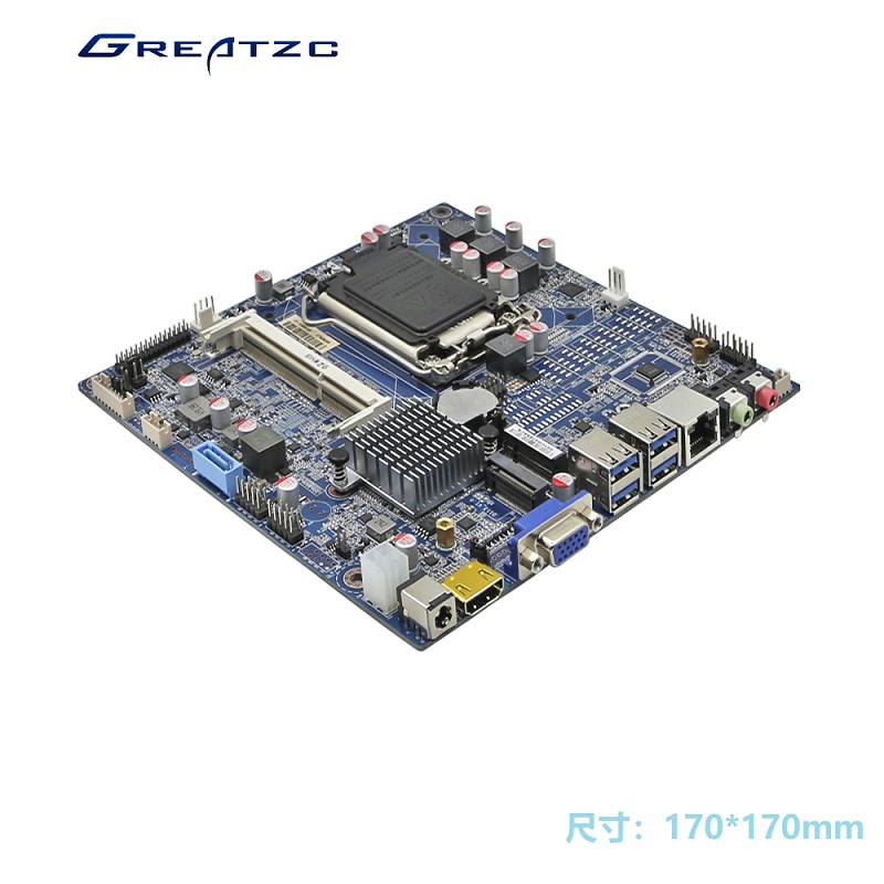 Mini ITX一體機51漫画APP下载汅 迷你PC51漫画APP下载汅 INTEL H310芯片組 支持9、8、7、6代CPU
